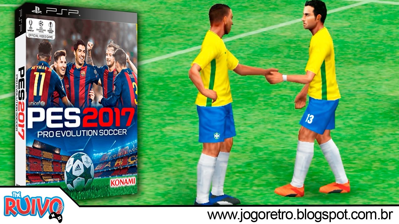 Pro Evolution Soccer 2017 (PES Masters 2017) no PSP / Playstation Portable  