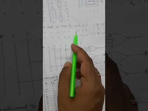 (Lecture 4) - Octal to Binary and Hexadecimal to Binary Encoder