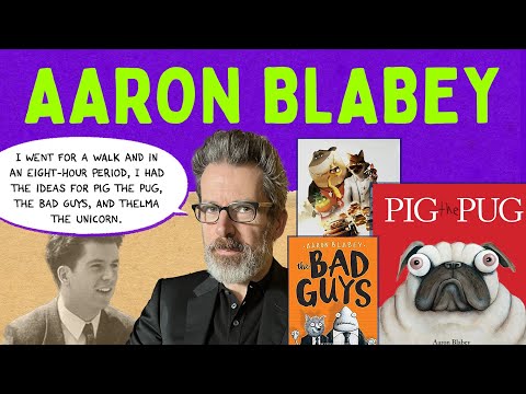 Aaron Blabey Interview: Failed Actor to Mega-Bestselling Author of Bad Guys and Pig the Pug