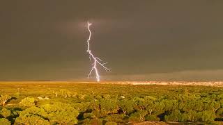 Drone Lightning Over Dragoon Mountains [SDR4K]