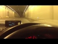 Subaru STI HKS ES Premium muffler and Turbosmart BOV sound in the Vladivostok tunnel