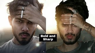 Vijay Mahar New Bold & Sharp Photo Editing Tutorial |Vijay Mahar Skin Tone Secret screenshot 1