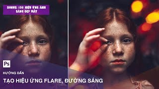 Hướng dẫn tạo hiệu ứng ánh sáng tuyệt đẹp cho hình ảnh + 108 hiệu ứng ánh sáng| Designer Việt Nam screenshot 4