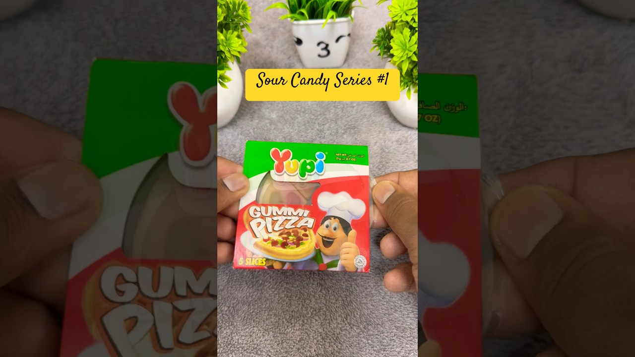 Sour Candy Series #1 | Gummy Pizza with Sour Jam