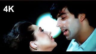 4K Akshay Kumar SuperHit SONG | Tera Yeh Dekh Ke Chehra Song | 90s Romantic Kumar Sanu Hits