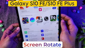 How to Turn ON/OFF Auto-Rotate on Samsung Galaxy Tab S10 FE/S10 FE Plus
