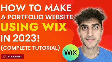 How to Make A Portfolio Website Using Wix in 2023! (Complete Tutorial)