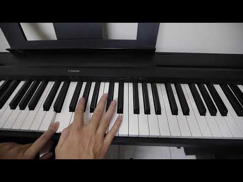 鋼琴教學Piano  認識轉調與移調  示範C大調轉E大調