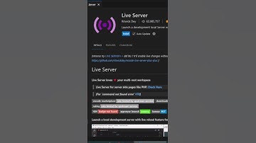 Web Development Vs Code Extension | #coding #webdevelopment #vscodetips #webprogramming #shorts
