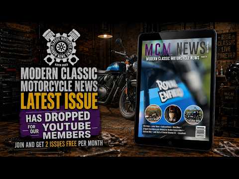 Modern Classic Motorcycle News Issue 74 | New Bikes, Open-Face Helmets & Triumph Thruxton RS