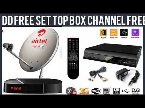 DD Direct set-up box ll डीडी फ्री सेट वोक्स बहुत सारे चेनल फ्री में ll ...