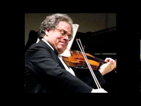 Itzhak Perlman Bach Violin Sonata No.1 BWV 1001.wmv