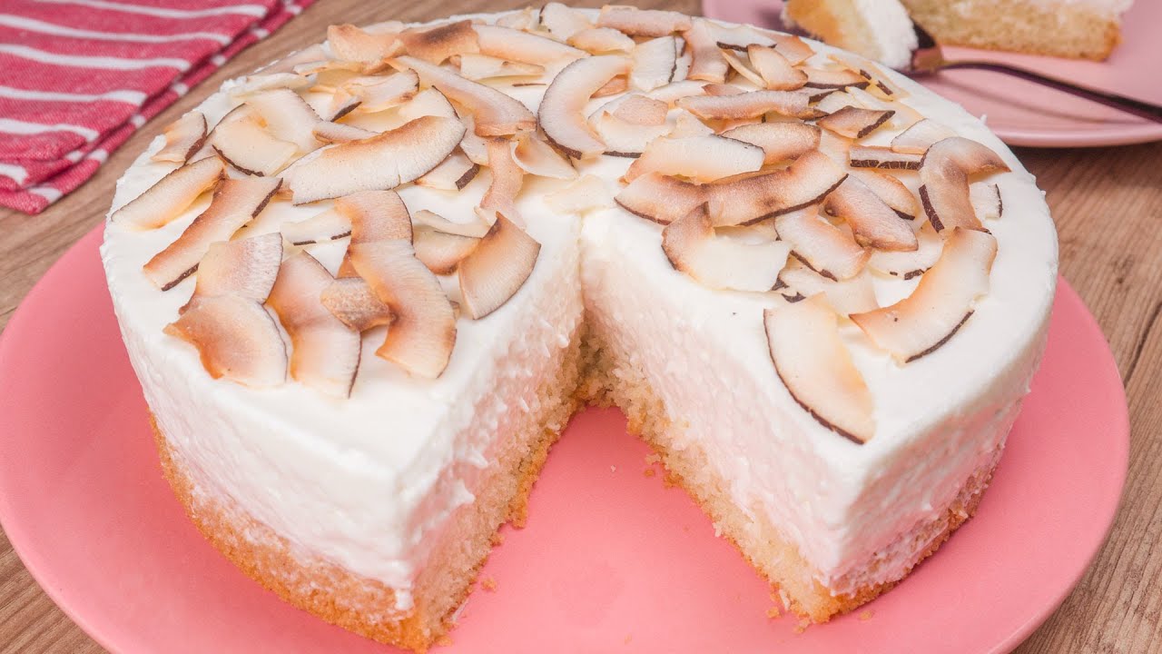 BOLO MOUSSE DE COCO DELICIOSO | Cook'n Enjoy 1073