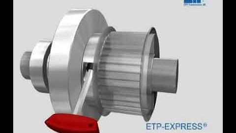 Quick coupling, quick release with 1 bolt-Friction shaft lock : ETP-E Plus / Mikipulley CO , LTD