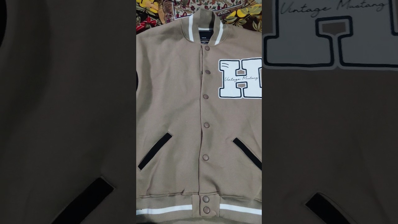 varsity jacket from power look #varsityjacket.