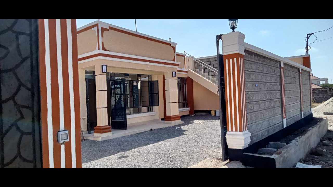 INSIDE the Flat Roof Bungalow @ Kes 7.5M in Ruiru kimbo.