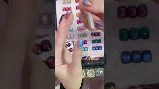 Cat eye nail design idea 1412