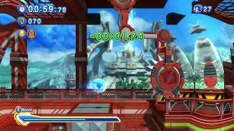 Sonic Generations - Planet Wisp Act2 Speed Run