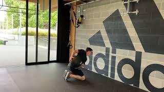 Medicine Ball Parallel Hip Toss Tall Kneeling