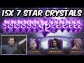15x 7 star crystal opening  the big cleanup  marvel contest of champions