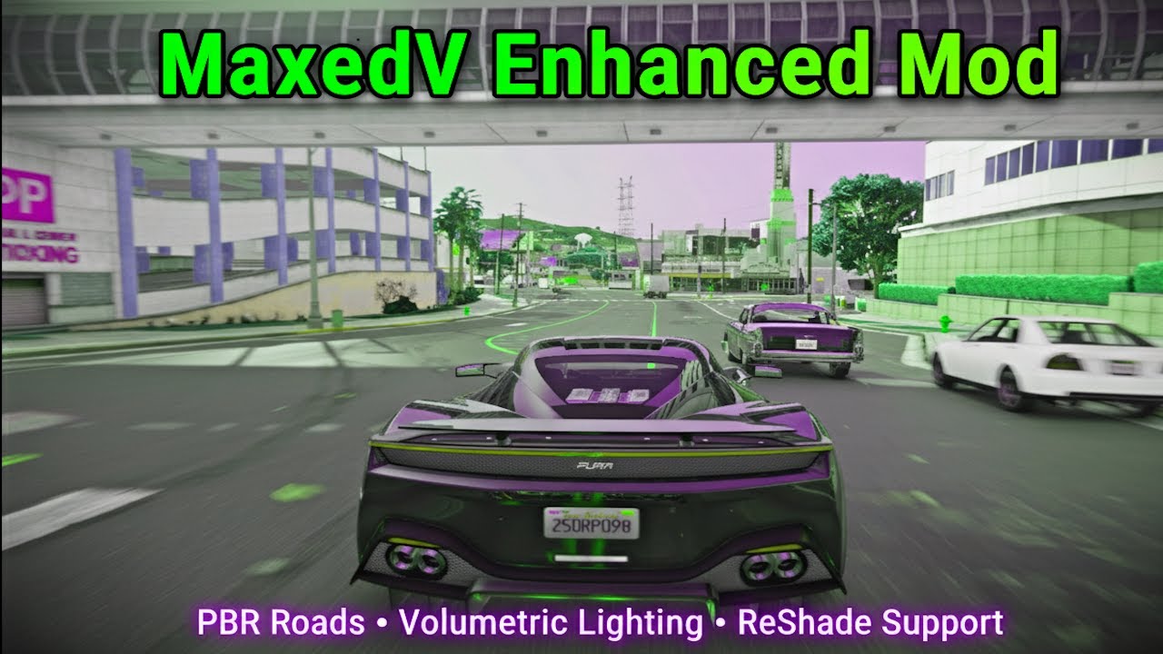 MaxedV Enhanced v1.3 – Massive Visual Upgrade | Volumetric Lighting, PBR Roads & ReShade Auto-Sync