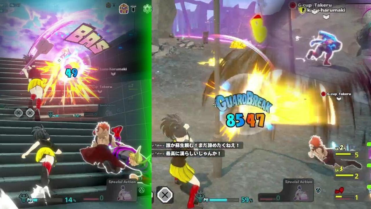 ダウンさせて油断した敵に最高のカウンターを決めまくるヤオモモ - YouTube