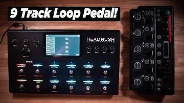 I Built A 9 Track Loop Pedal With The BOSS RC-505 & HeadRush Looperboard Via MIDI Sync!