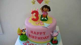 Dora The Explorer Cake