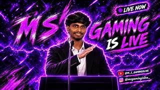 🔥Free Fire LIVE WITH FACECAM |🎮M S GAMING IS LIVE 🔴| தமிழ் GAMER