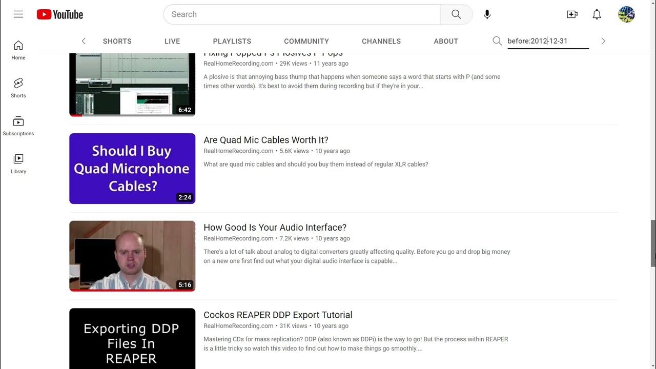 find-old-youtube-videos-on-a-channel-search-by-date-how-to-tutorial