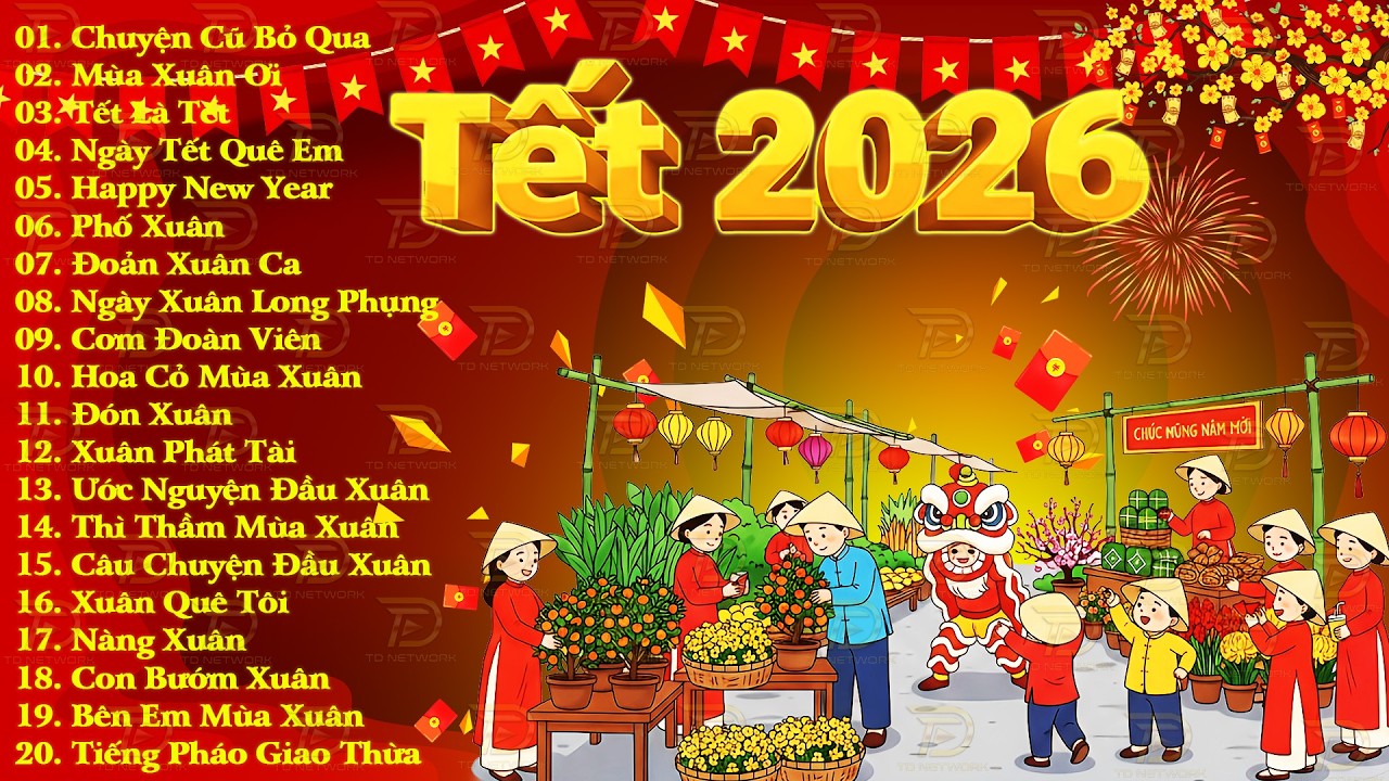 MÙNG 7 TẾT MỞ NHẠC NÀY CUNG HỶ PHÁT TÀI - LK Nhạc Xuân 2026 Remix Hay Nhất Chào Xuân Bính Ngọ