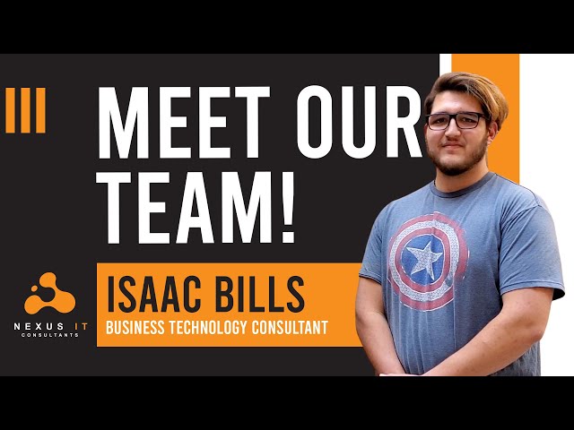 Exceptional Utah IT Professional Isaac Bills | Nexus IT Consultants