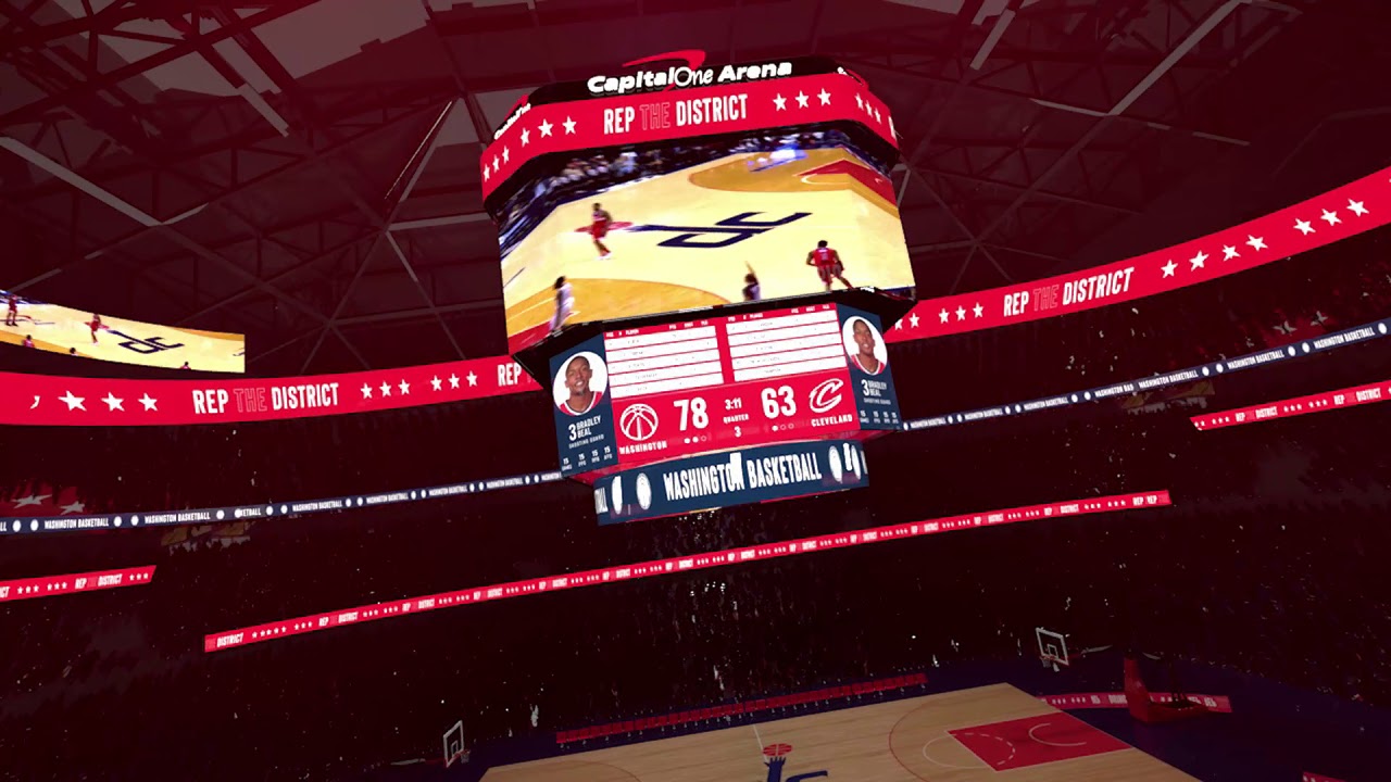 Capital One Arena Dual-Projection System on Vimeo