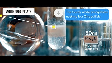 Reaction of Sodium sulphide (Na2S) and zinc sulphate (ZnSO4)