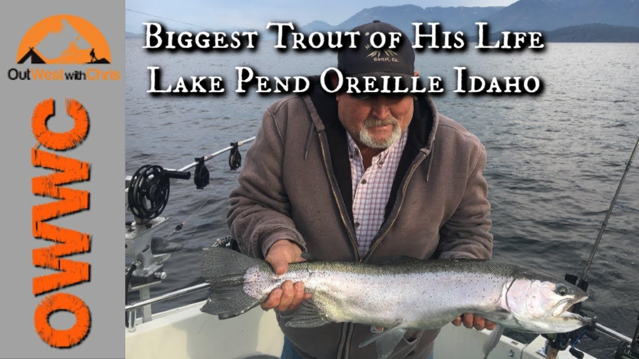 Dad Caught the Biggest Trout of His Life on Lake Pend Oreille! YouTube
