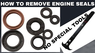 How to Remove Engine Seals (Cam Gear Seal, Front Main Seal, Rear Main Seal, etc)