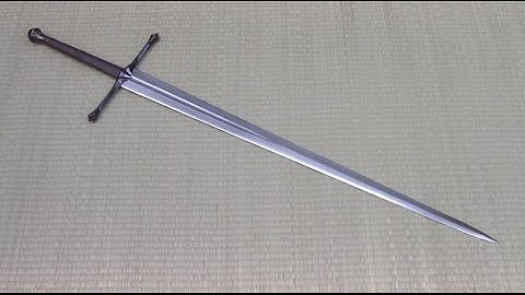 Pattern welded long sword