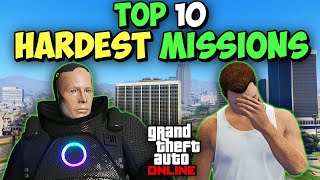 Top 10 Hardest Missions in GTA Online in 2024
