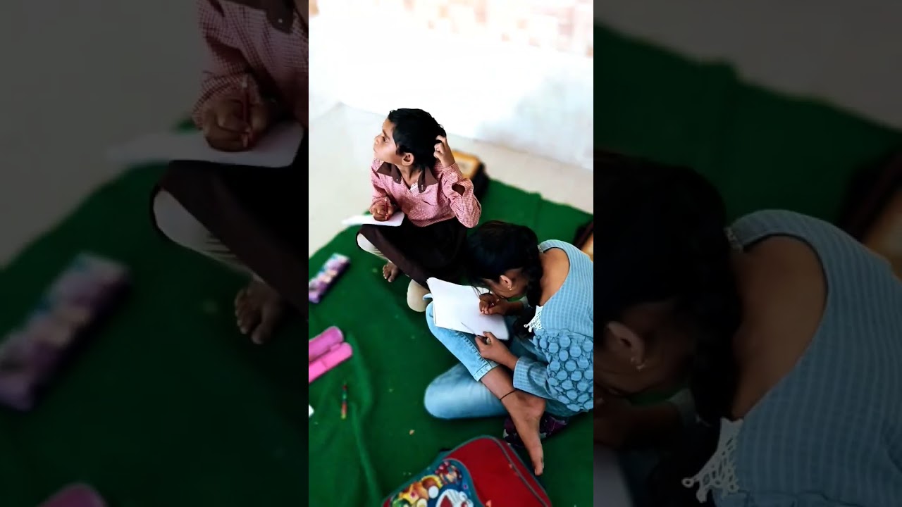 cover page design/ front page design for kids/kids drawing/vishnusiya.deepika 