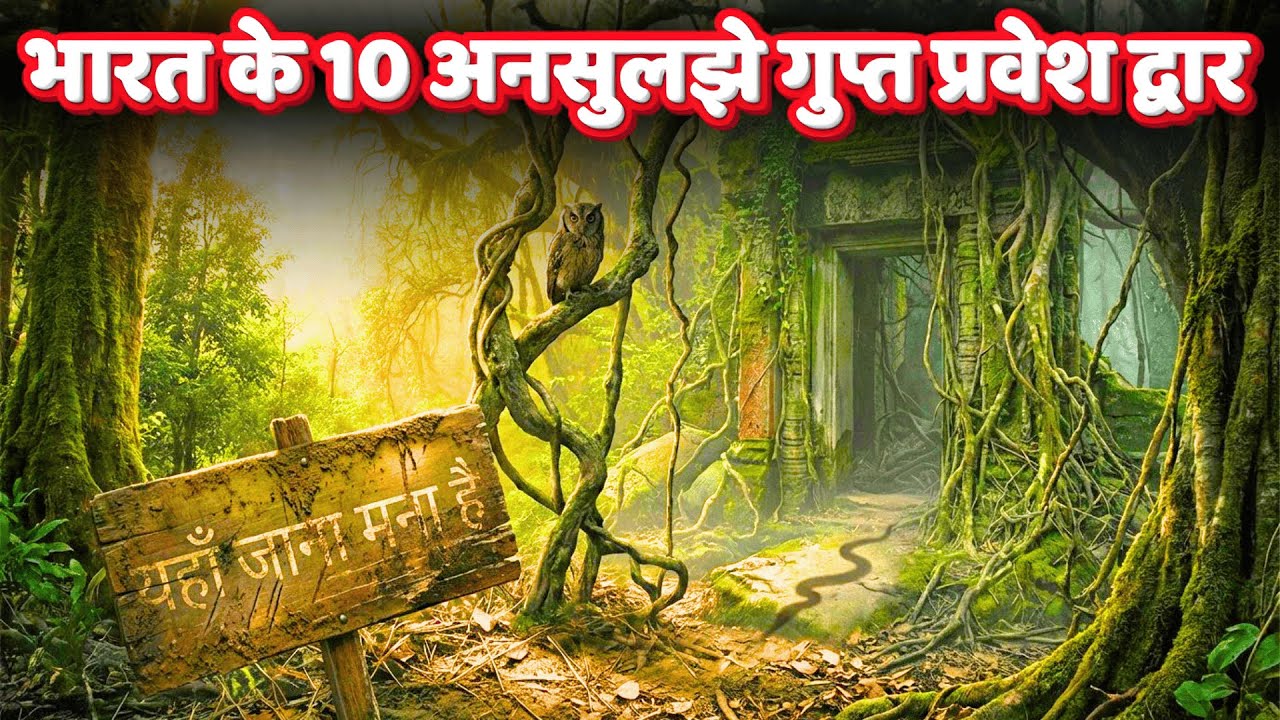 भारत के 10 अनसुलझे गुप्त प्रवेश द्वार | Hidden Secrets of India