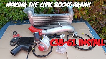 Rotrex C38-61Install & Overview - 435bhp Rotrex Honda Civic EP3 Type R K20