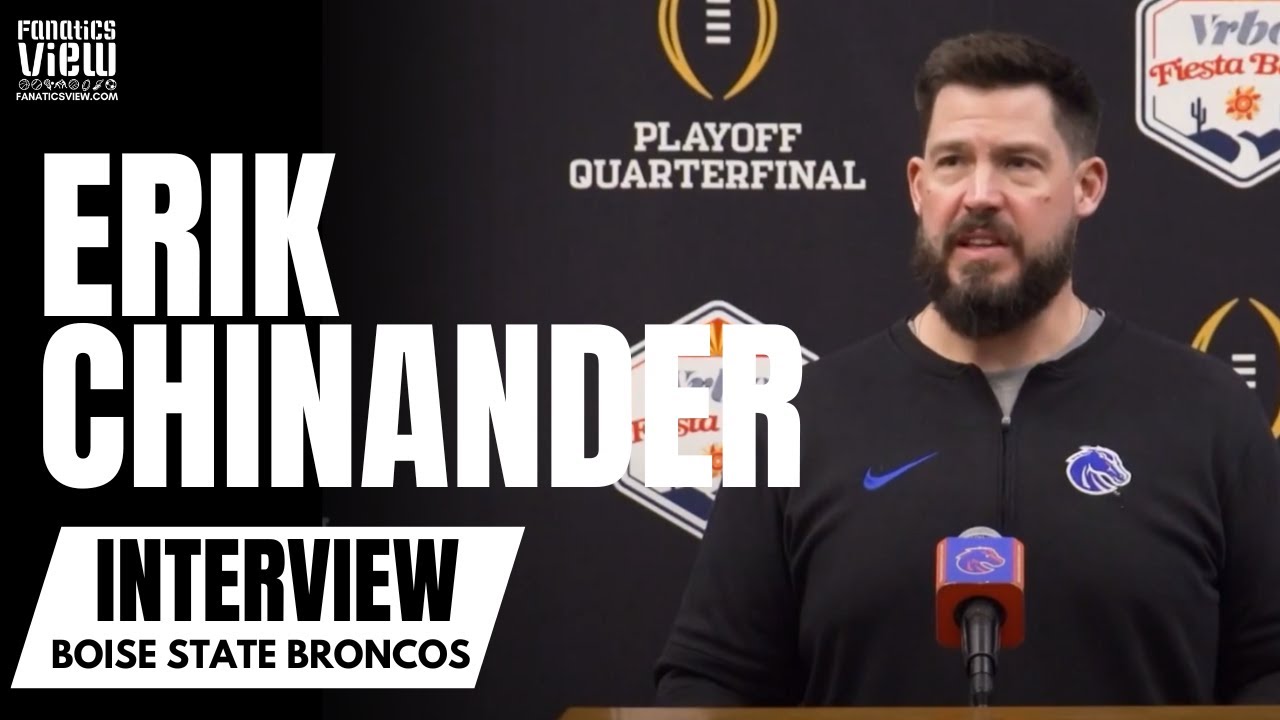 Erik Chinander Breaks Down Boise State vs. Penn State CFP Matchup, Boise State's 2024 Season