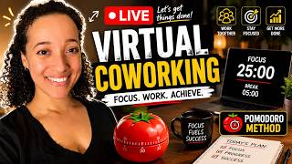 12pm - 5pm EDT Saturday 8/1 focused work w/ Pomodoro Method