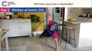 Day 2 - Cancer Research UK Fundraiser: 100 Push-Ups Every Day in September Day 2 - Cancer Research UK Fundraiser: 100 Push-Ups Every Day in September