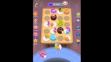 Cake Sort puzzle 3D gameplay part 1