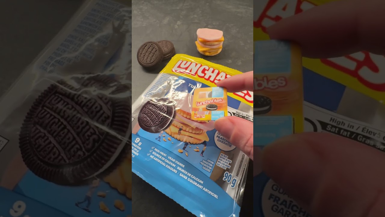 Throwback to my childhood #minibrand #nostalgic #lunch #food #miniture