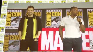 Anthony Mackie &amp; Sebastian Stan talking Falcon &amp; Winter Soldier at SDCC 2019!
