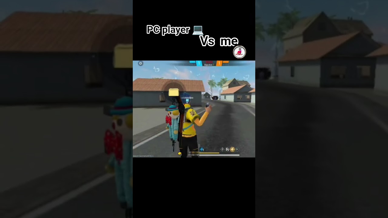 PC player 💻💻 vs me and second 🥈🥈 RIOT FF me 🥈☠️☠️🔥☠️☠️