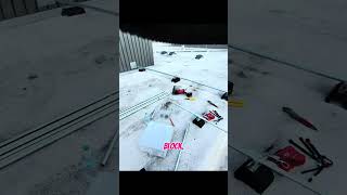 Installation of 3/4” Conduit on Rooftop for Fiber Runs in a Hospital | Fiber Optic Pathway Build-Out