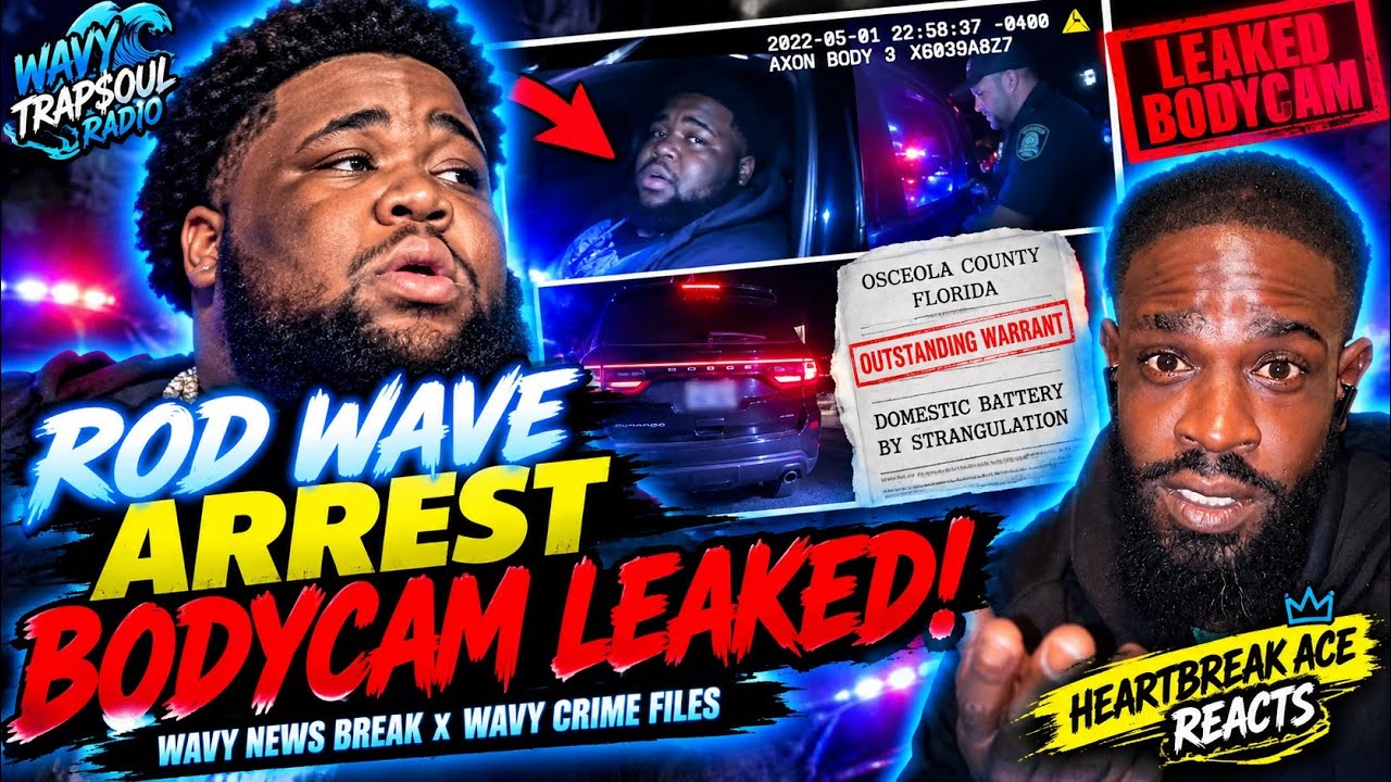 ROD WAVE ARREST BODYCAM LEAKED! 😳 What Happened During This Traffic Stop? | HeartBreak Ace Reacts